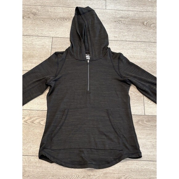Straight Down Womens Small Grey Hoodie Pullover Golf Athletic Casual - Picture 1 of 8